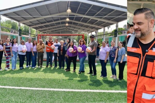 Carlos Rodríguez inaugura nuevas canchas deportivas para jóvenes de Cadereyta