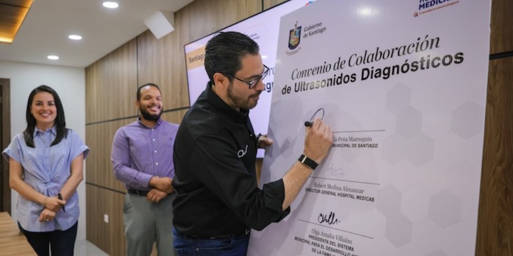 David de la Peña acerca estudios de ultrasonido gratuitos