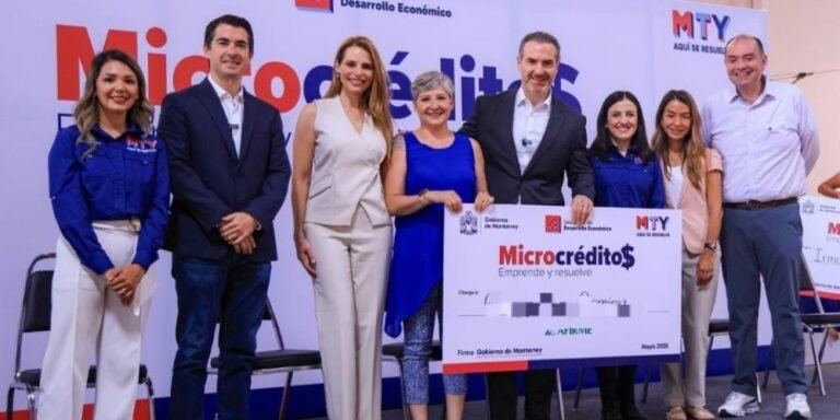 Más de 900 familias reciben microcréditos en Monterrey
