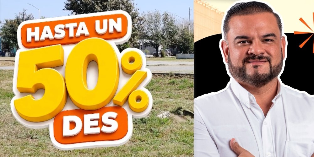 Carlos Rodríguez ofrece descuentos del 50% en el pago del predial