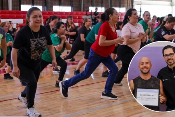 David de la Peña promueve salud y bienestar femenino en Santiago