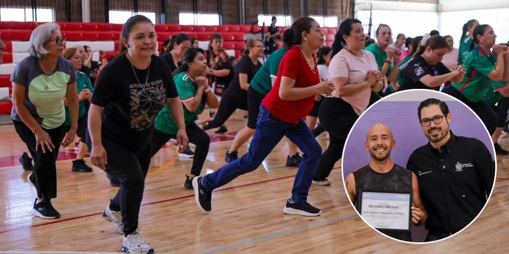 David de la Peña promueve salud y bienestar femenino en Santiago