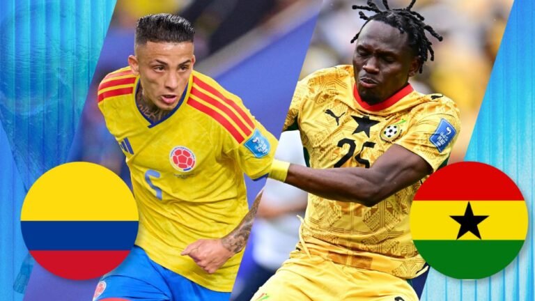 Colombia busca avanzar en el Mundial 2026 al enfrentar a Ghana
