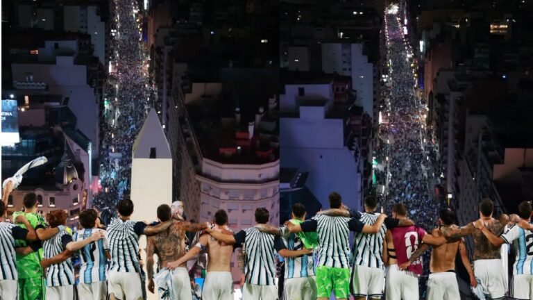 Argentina celebra el pase a Semifinales del Mundial 2026 en la calle